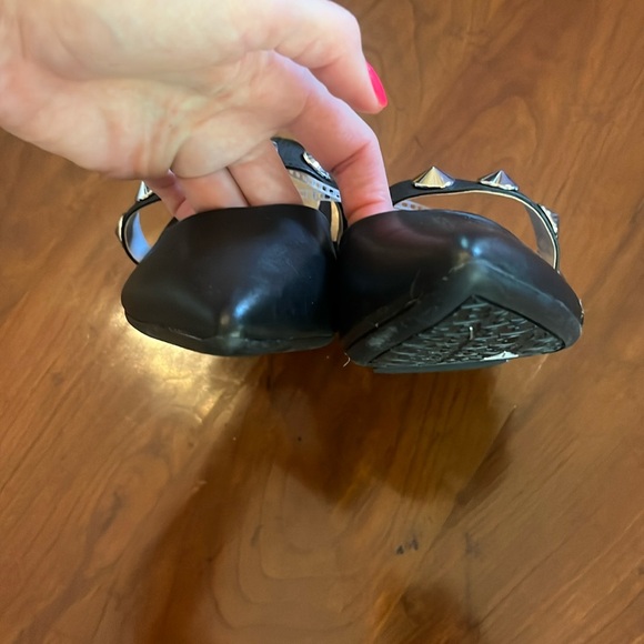 GIANNI BINI 4-EVER LEATHER MARY JANE SHOES - Picture 2 of 8